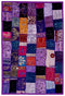 Night Lilacs - Patchwork Wall Hanging