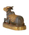 Nandi Antiquated Brass Statue