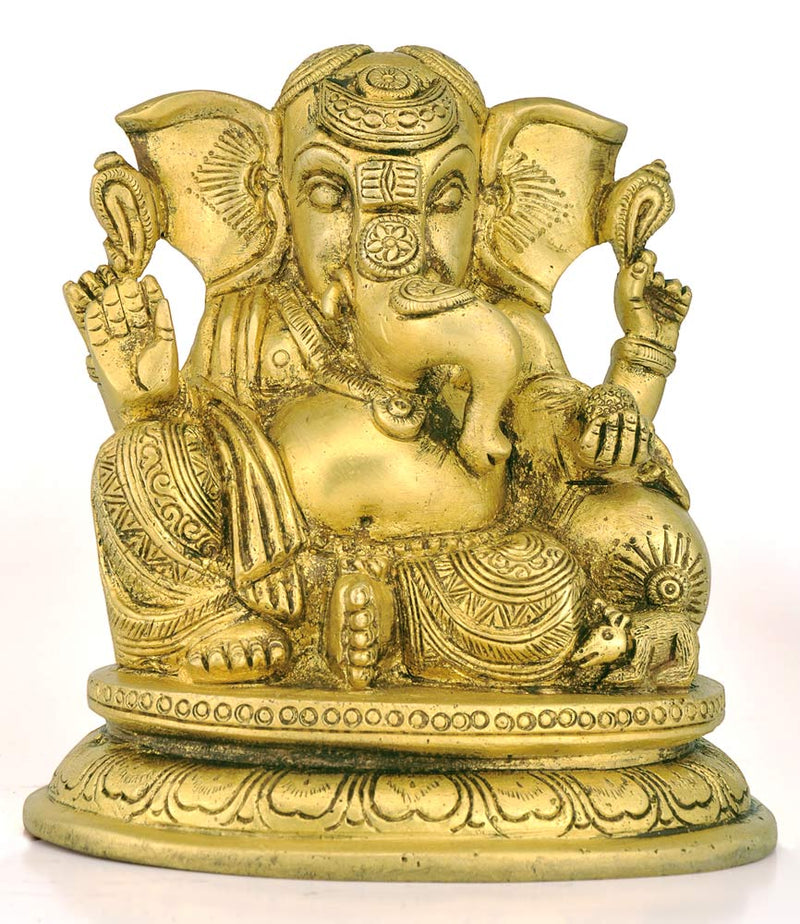 'Siddhi Vinayak' Brass Statue