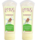 Lotus Herbals Teatreewash Tea Tree Cinnamon Anti-Acne Oil Control Face Wash 80gm Set of 2pc