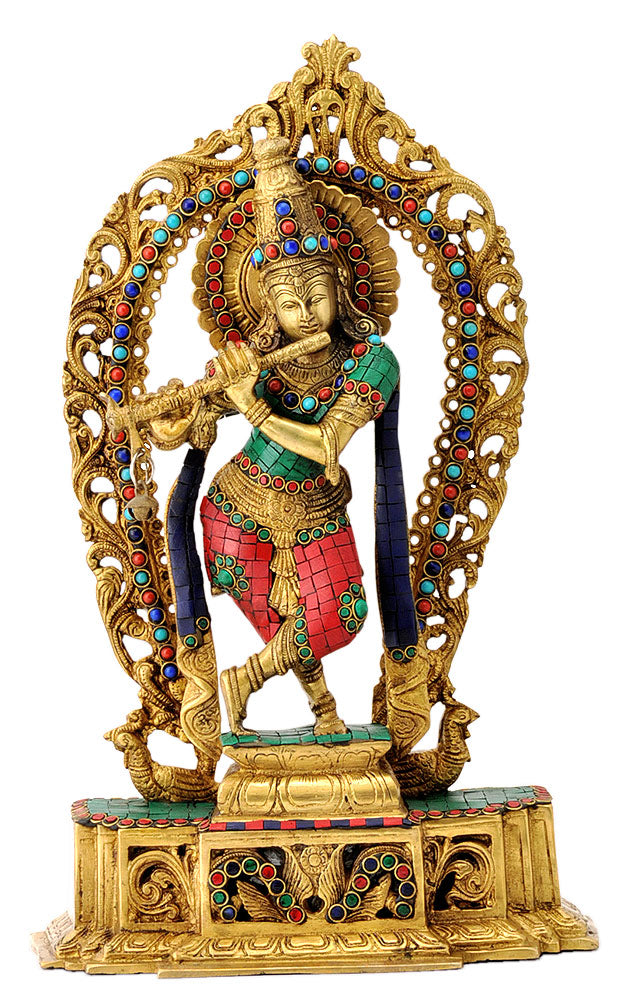Gopala Krishna Playing Flute