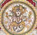 Brahma Vishnu Mahesh - Kalamkari Painting