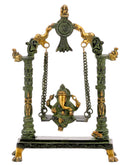 Lord Ganesh on a Swing