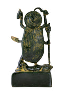 Goddess Kali Brass Statue in Antique Finish