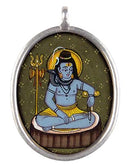 Mahadeva Bhole Shiva - Silver Pendant
