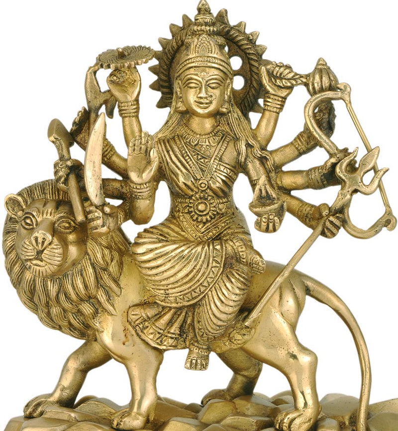 Mata Vaishno Devi - Brass Statue
