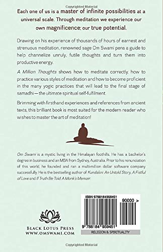 A Million Thoughts: Learn All About Meditation from The Himalayan Mystic