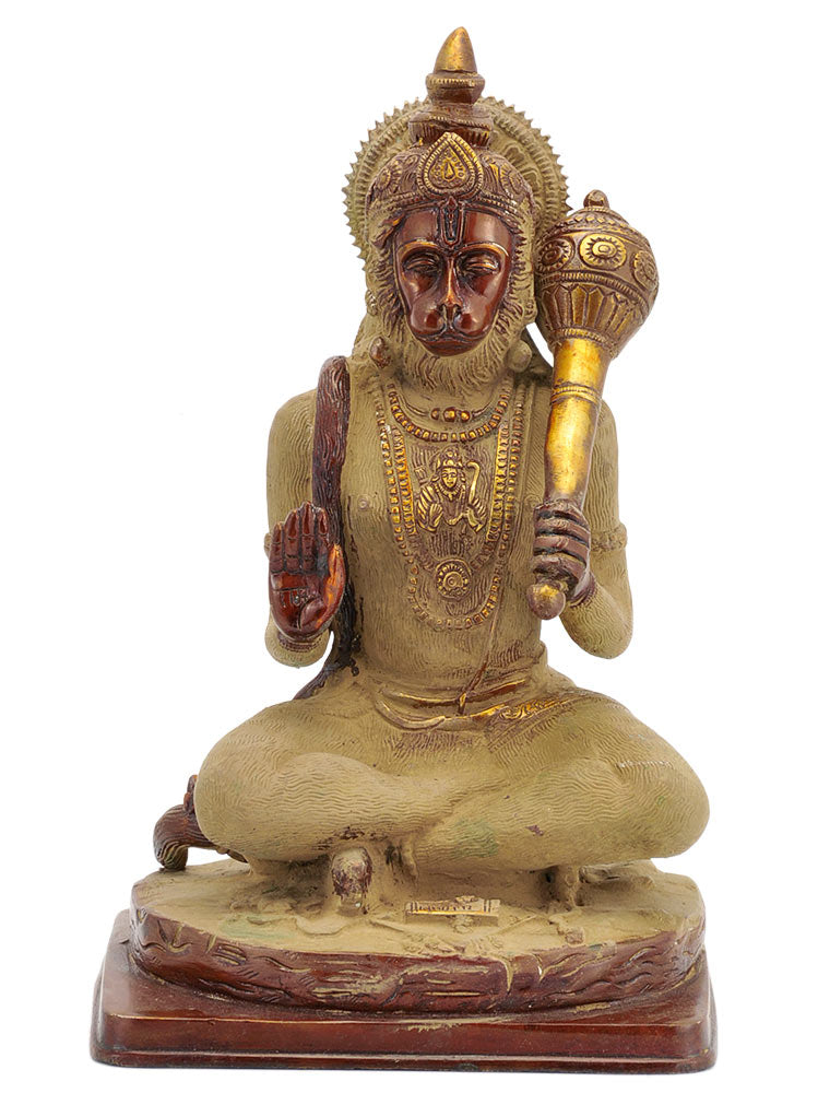 Old Finish Yogacharya Hanuman