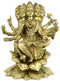 Devi Gayatri Brass Sculpture