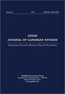 Gitam Journal of Gandhian Studies No. 3 (2 Vol. set) [Hardcover] Dr. M.V.V.S. Murthi