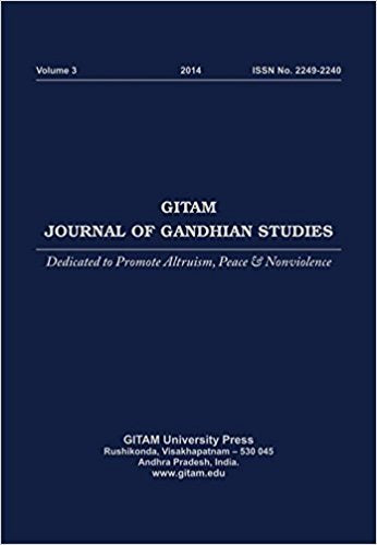 Gitam Journal of Gandhian Studies No. 3 (2 Vol. set) [Hardcover] Dr. M.V.V.S. Murthi