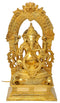 Lord Ganpati Maharaj Brass Statue
