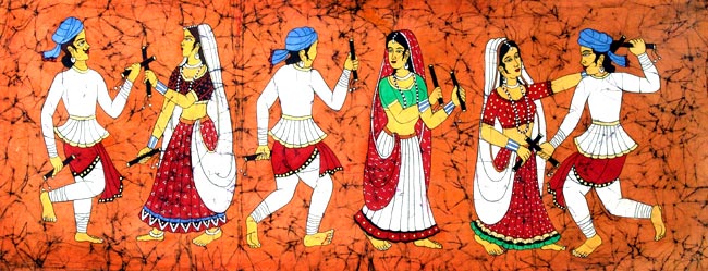 Dandiya-Traditional Dance of Gujarat