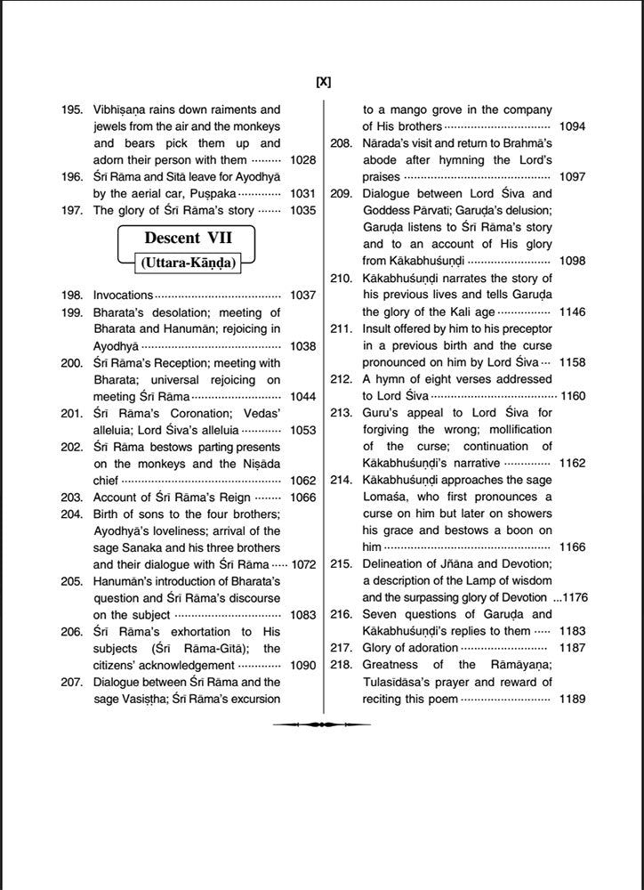 Shri Ramacharitamanasa with Hindi Text and English Translation
