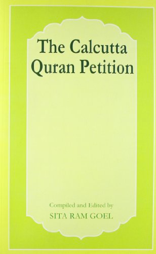 Calcutta Quran Petition [Paperback] Goel, Sita Ram