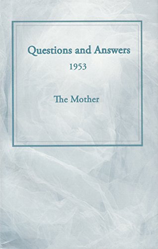 Questions and Answers 1953 [Paperback] The Mother