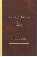 Commentaries on Living First Series [Paperback] Krishnamurti