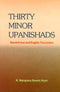 Thirty Minor Upanishads: Sanskrit Text and English Translation [Hardcover] K. Narayana Swami Aiyar