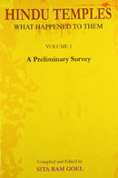 Hindu Temples - What Happened To Them: Volume 1 [Paperback] Goel, Sita Ram