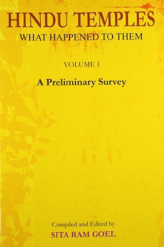 Hindu Temples - What Happened To Them: Volume 1 [Paperback] Goel, Sita Ram