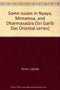 Some issues in Nya?ya, Mi?ma?m?sa?, and Dharmas?a?stra (Sri Garib Das Oriental series) Panse, Ujjwala