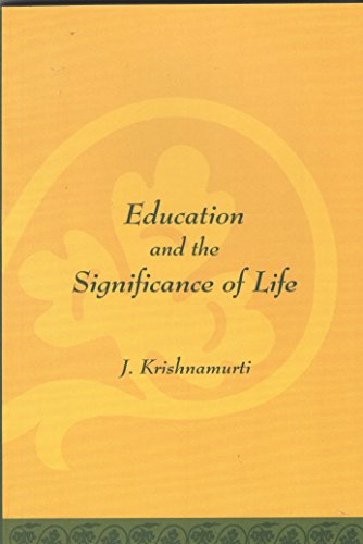 Education And The Significance of Life