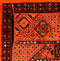 Orange Wonder - Kutchi Tapestry