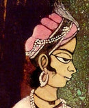 The Young Princess - Cotton Batik Painting