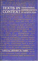 Texts in Concept: Traditional Hermeneutics in South Asia Carpenter, David and et al