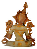 Goddess Tara - Brass Sculpture 15"