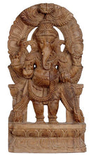 Standing Lord Ganesha - Wooden Statuette