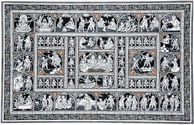 Life of Rama - Large Painting