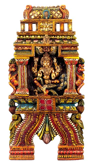 Temple God Murugan - Wood Pane