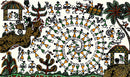 Dance of Warli People - Warli Painting