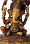 Lord Ganesha Seated Under Kadamba Tree 13.75"