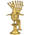 Peacock Incense Burner - Brass Figurine