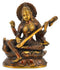 Brass Saraswati Copper Red Finish