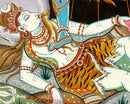 "Hail to Mother Kali" Paata Folk Painting 30"