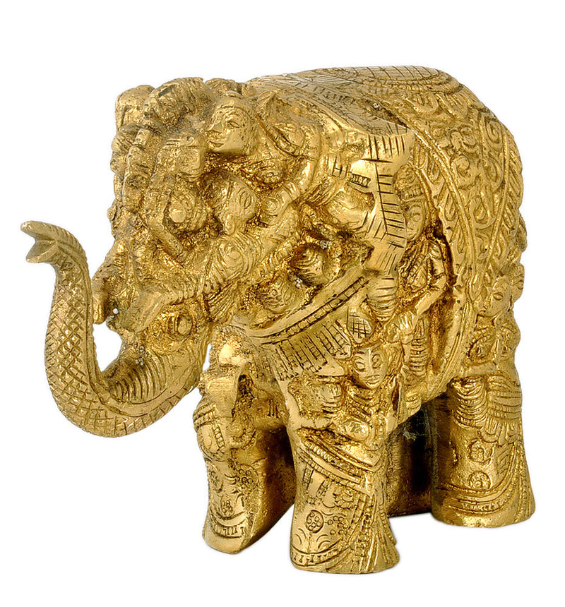 Decorative Elephant made with Human Forms