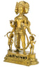 Lord Vishnu as Vaikuntha - Brass Sculpture 24"