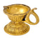 Brass Oil Lamp Diya with Handle