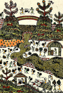 Marriage Procession - Warli Art Painting