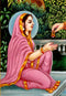 Hanuman Meets Mother Sita - Miniature Painting