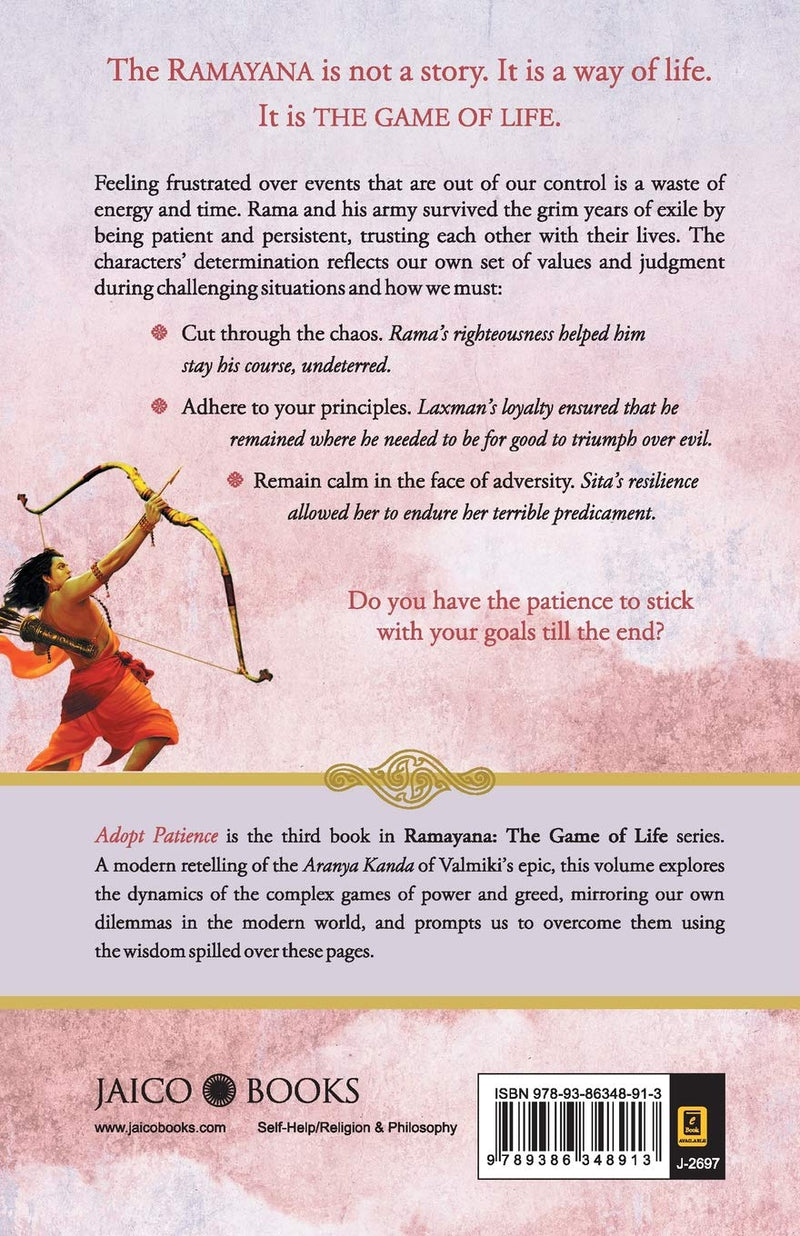 Ramayana: The Game of Life - Adopt Patience Book 3