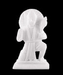 Lord Hanuman in Abhaya Mudra Soft Stone Statue