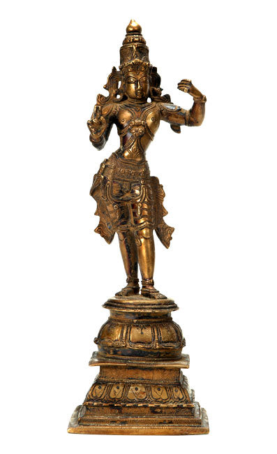 Lord Ram Statue in Antique Finish 11.50"