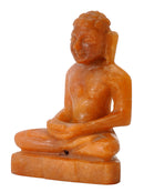 Lord Mahavir Swami - Hand Carved Jade Statue