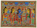 Devi Janaki Weds Sri Rama - Madhubani Painting on Handmade Paper