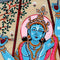 Krishna Lifts Govardhana Hill 18"