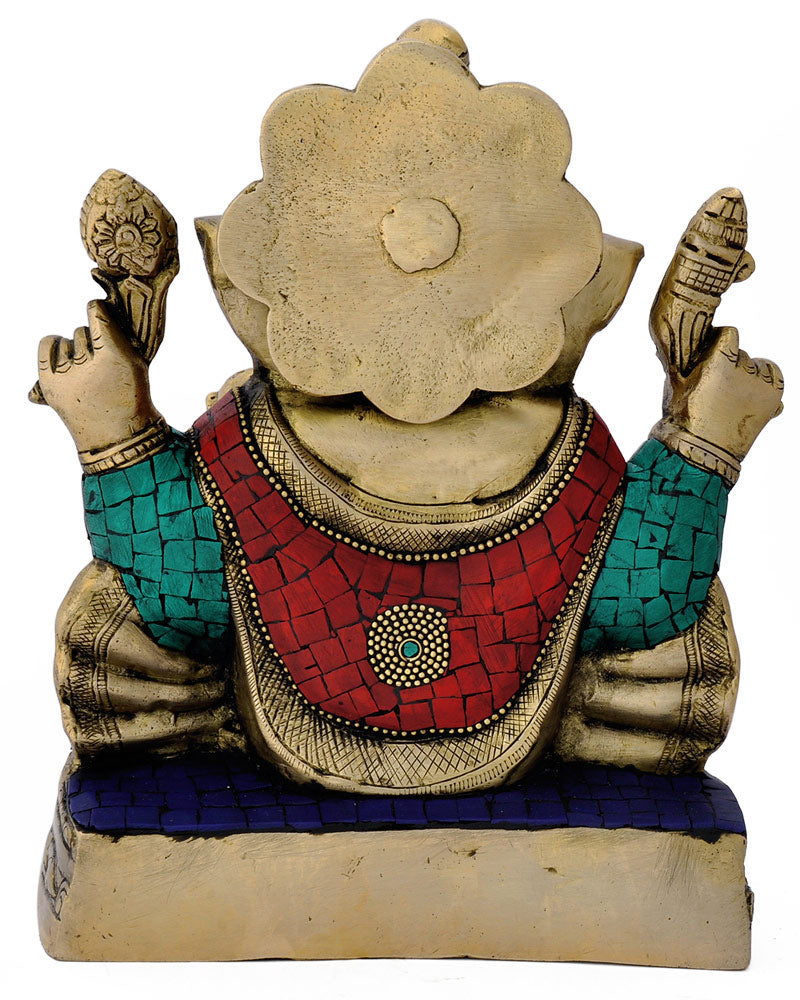 Chaturbhuj Vinayaka 10.50"